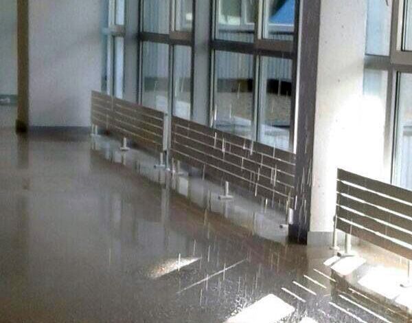 El Hospital Universitario vuelve a inundarse