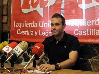 Jorge Velasco, coordinador provincial de IU-Burgos. PCR